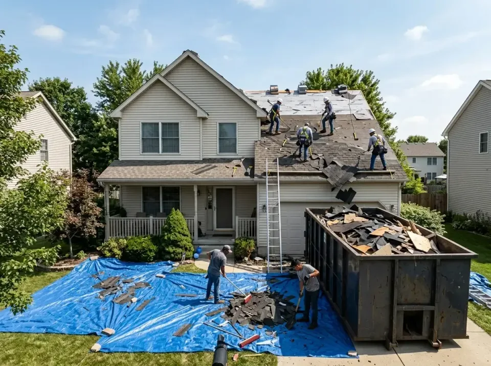 roof-replacement-debris-remova-004 — frequently asked questions, Cheapest Dumpster Rentals in Port Neches, TX